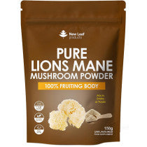 New Leaf Lions Mane Powder 150g
