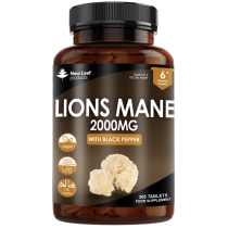 New Leaf Lions Mane Tablets 6 Month Supply