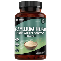 New Leaf Psyllium Husk Fibre 120 Capsules