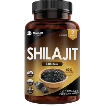 New Leaf Shilajit (with 60% Fulvic Acid) High 60 Day Supply