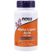Now Foods Alpha Lipoic Acid 60 Capsules