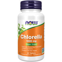 Now Foods Chlorella Tablets 60 Tablets