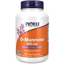 Now Foods D Mannose 120 Capsules