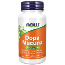 Now Foods Dopa Mucuna Brain Support 90 Capsules