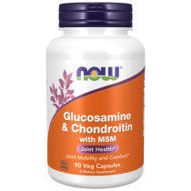 Now Foods Glucosamine Chondroitin MSM 90 Capsules