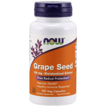 Now Foods Grape Seed Extract 100 Capsules