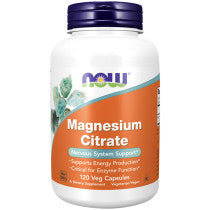 Now Foods Magnesium Citrate 120 Capsules