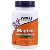 Now Foods Magtein Cognitive Support 90 Capsules