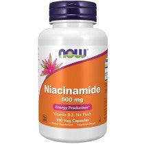 Now Foods Niacinamide (B-3) 100 Capsules