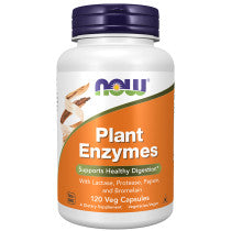 Now Foods Plant Enzymes Digestion Aid 120 Capsules