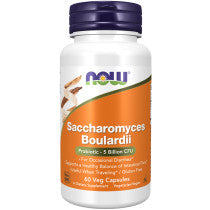 Now Foods Saccharomyces Boulardii 60 Capsules