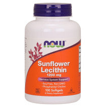 Now Foods Sunflower Lecithin 100 Softgels