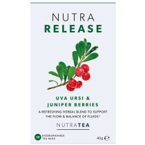 NutraRelease Diuretic Tea – Uva Ursi & Juniper Berries 20 Bags