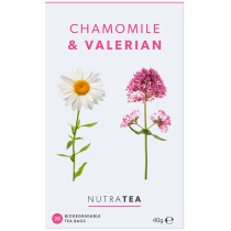 Nutratea Chamomile & Valerian Tea 20 Bags