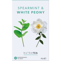 Nutratea Spearmint & White Peony 20 Sachets