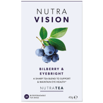 NutraVision Eye Health Support Tea – Bilberry & Eyebright 20 Bags