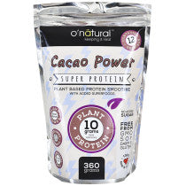 O'Natural Cacao Power Protein Smoothie Mix 360g