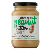 Oh Mega Peanut Butter Crunchy 400g