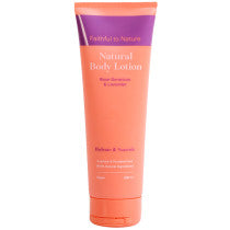 Faithful To Nature Natural Body Lotion Rose Geranium Lavender 250ml