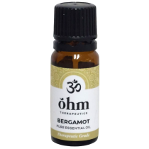 Ohm Therapeutics Pure Bergamot Essential Oil 10ml