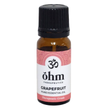 Ohm Therapeutics Pure Grapefruit Essential Oil 10ml