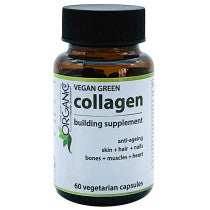 Organic Health Solutions Vegan Green Collagen Building Supplement 60 Capsules
