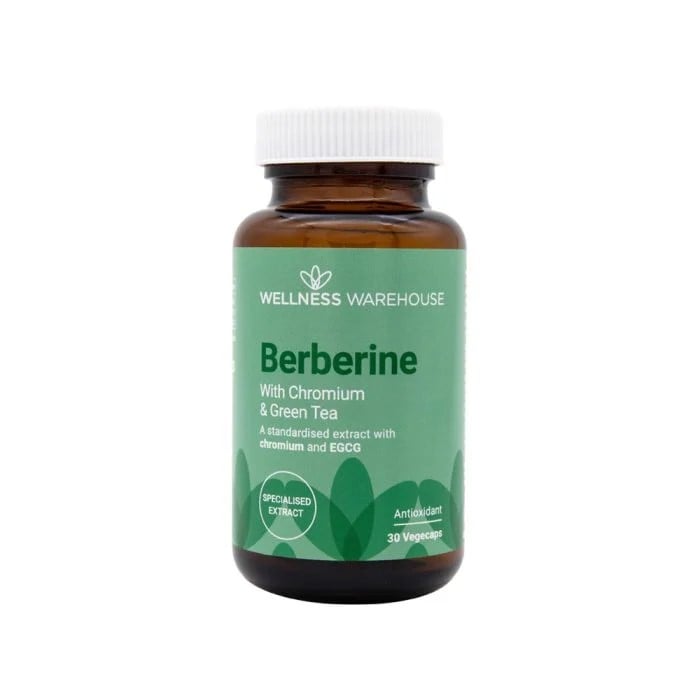 Wellness Berberine With Chromium & Green Tea 60s