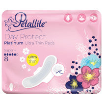 Petallite Platinum Day Pads 8 Pack