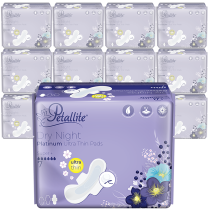 Petallite Platinum Night Pads 12 Pack