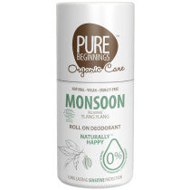 Pure Beginnings Monsoon Ylang Ylang Roll On Deodorant 75ml