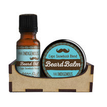 Pure Indigenous Beard Kit with Beard Balm & Beard Oil 2 Pack