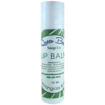 Queen Bee Soap Co Lemongrass Mint Lip Balm 10ml