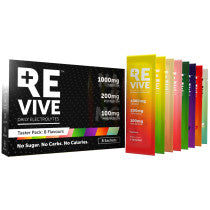 Revive Daily Electrolytes Taster Variety Pack 8s