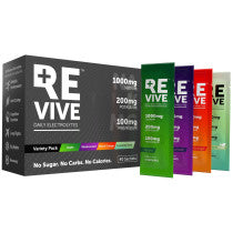 Revive Daily Electrolytes Variety Mix 2 Apple Blackcurrant Blood Orange Cucumber Mint 40s