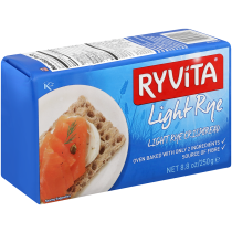 Ryvita Light Rye Crispbread 12 Pack