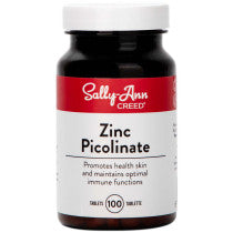 Sally Ann Creed Zinc Picolinate 100s
