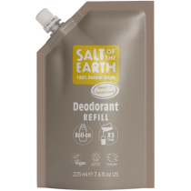 Salt of The Earth Amber Sandalwood Roll On Refill Deo Pouch 225ml