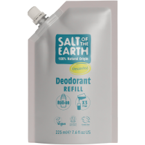 Salt of The Earth Unsented Roll On Refill Deo Pouch 225ml