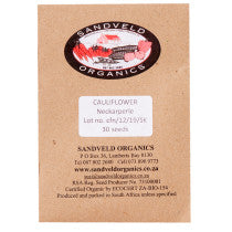 Sandveld Seeds Cauliflower Neckarperle 