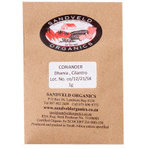 Sandveld Seeds Coriander Dhania Cilantro 