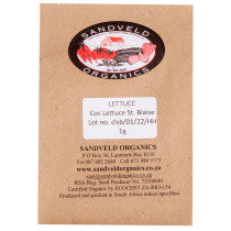 Sandveld Seeds Lettuce Cos St. Blaise 