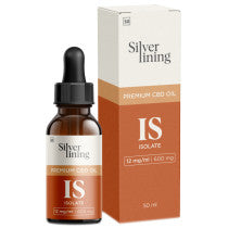 Silver Lining Isolate CBD Oil 600 mg