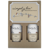 Simply Bee Hand Body Wash Lotion Gift Set 200ml