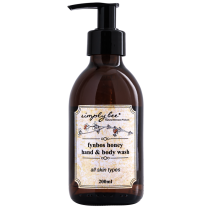 Simply Bee Hand Body Wash With Fynbos Honey 200ml