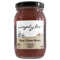 Simply Bee Raw Citrus honey 500g