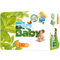 Bio Baby Nappies Size 1 (3-6kg) 20 Pack