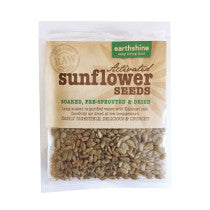 Earthshine Activated Sunflower Seeds Snack Pack 20g