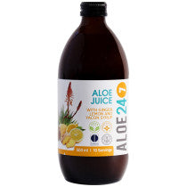 Aloe 24-7 Juice Ginger Lemon & Yacon Syrup