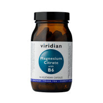Viridian Magnesium Citrate with Vitamin B6 – 90 Capsules