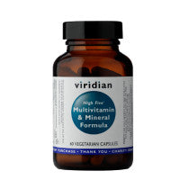 Viridian High Five Multivitamin & Mineral Formula – 60 Capsules